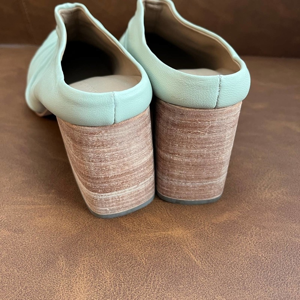 Lovely Huma Blanco mules, organic shaped elegance - Picture 8 of 10